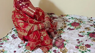 First Night with Husband Wife Arrange Marriage Suhagrat Indian First Night Homemade Newly Married Couple
