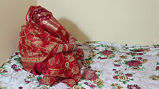 First Night with Husband Wife Arrange Marriage Suhagrat Indian First Night Homemade Newly Married Couple