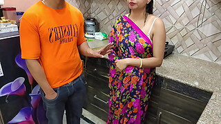 Desi Stepmom Convinced by Horny Stepson for Hard Fuck