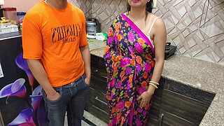 Desi Stepmom Convinced by Horny Stepson for Hard Fuck