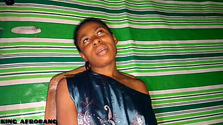 KING AFROBANG>> GHETTO BASED GENTLE DOVEE CASTING & MASTURBATING HERSELF