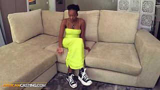 Pierced Tits Black Whore Gets Her Wet Pussy Wrecked In Round Two Casting