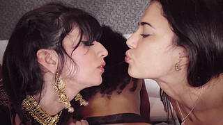 Hardcore orgy with two black cocks. BBC time