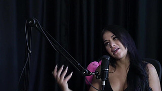 She filmed few fetishes, dates a police officer who helps her in some scenes, was a surprise for her family, and received criticism for doing a cosplay - Gabriella Gushi (WATCH ON: SHEER/RED)