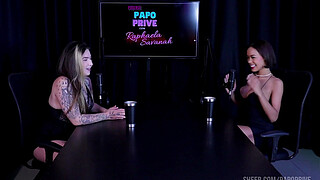 BEST MOMENTS OF ALICE VASCONCELOS IN A PRIVE CHAT WITH RAPHAELA SAVANAH - PART 1 (WATCH: SHEER/RED)