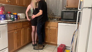 Plumber takes teen virginity before prom teaches her how to fuck