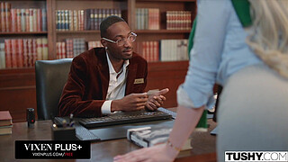 Kendra's returning to her old stomping grounds to start a new chapter. A lifetime ban won't stop her from getting checked out at her favorite library, or doubling down on the public indecency with some deep research into anal unknowns.