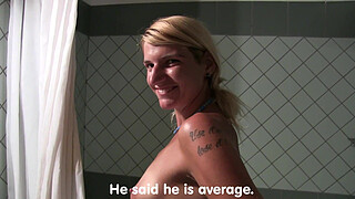 In Viterbo Rambetto Stefanin fucks a very slutty blonde - english subtitles