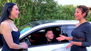 Pam and Didi, two bombshells, share a penis