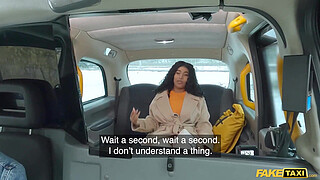 Fake Taxi No talking is needed when he gets her giant tits out
