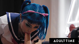 Real Futa 3-Way WIth Jewelz Blu, Codi Vore And Lulu Chu