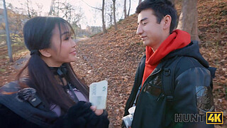 HUNT4K. Japanese tourist Sakura loved sex with a stranger. Hot sex with Sakura & Denis Marti 2