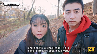 HUNT4K. Japanese tourist Sakura loved sex with a stranger. Hot sex with Sakura & Denis Marti 2