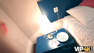 VIP4K. Real Russian bitch was punished in anal and pussy after smoking. Hot sex with Roxy Muray