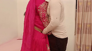 Winter fucking with punjabi stepmom standing fucking