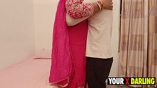 Winter fucking with punjabi stepmom standing fucking