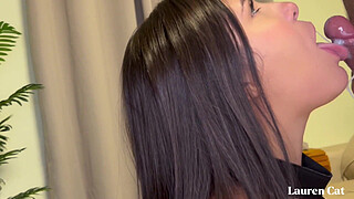 Hot fuck with a chick in sexy lingerie