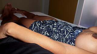 Stepmom and stepson shared bed and have sex . English subtitles. Leyne Rodriguez