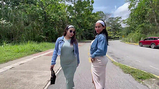 I take advantage of the fact that my girlfriend went on a trip and I fuck her two best friends.