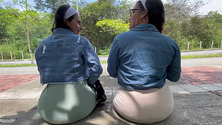 I take advantage of the fact that my girlfriend went on a trip and I fuck her two best friends.