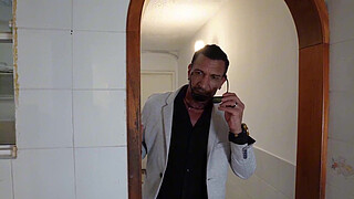 My boss catches me stealing his money and fucks me hard as punishment - ABBY CARTER