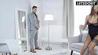 Busty Russian Cutie Liya Silver Fucked In Her Tight Shaved Pussy - WHITEBOXXX