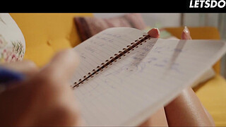 European Step Sisters Indulge In Steamy Lesbian Sex - A BABE KNOWS