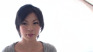 Japanese model in Kimono Saki Aoyama sucks hard shaft outdoors uncensored.