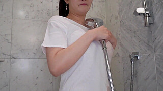 Part 2: Mahiru, an I-cup hottie with big tits who loves raw penetration!