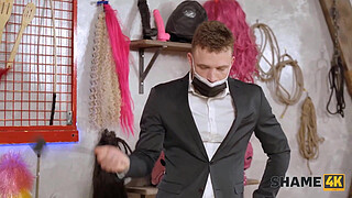 SHAME4K. Pavlos dreamed about fucking her large hooters and being dominated