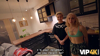 VIP4K. She wanted to save her BF and fucked me!