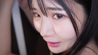 Part 1: Mahiru, an I-cup cutie with big titties who loves raw penetration!