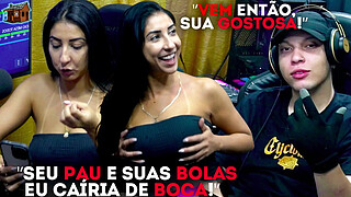 Ruan showed his penis to Renatinha Mello, she loved his penis and balls, did they hook up? - Podcast Pápum no Barraco!