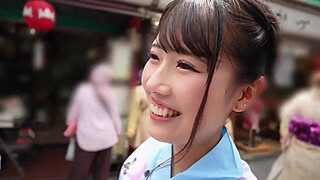 Slut Maya straddles her best friend's penis in a neat yukata