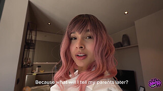 My english TEACHER fucks me and makes me SQUIRT all over my bed!