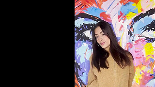 Galatea - Latina Girl Gets Way Too Much Cum On Her Face During Casting