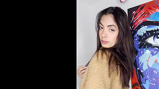 Galatea - Latina Girl Gets Way Too Much Cum On Her Face During Casting