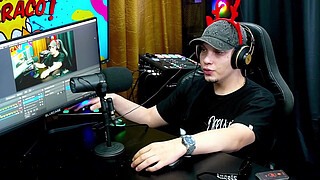 Psy Lunar got really horny in the middle of the Podcast, she started fingering herself really nicely, how delicious! - Podcast Pápum no Barraco!