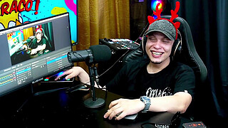 Psy Lunar got really horny in the middle of the Podcast, she started fingering herself really nicely, how delicious! - Podcast Pápum no Barraco!