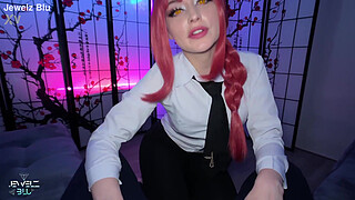 NEW - Makima Takes A HUGE Creampie (Full Scene)