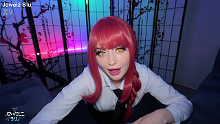 NEW - Makima Takes A HUGE Creampie (Full Scene)