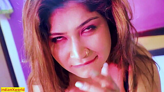 Indian Hot Chick fucking with shemale lover! Hindi Erotic Sex