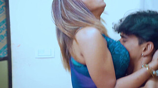 Super sexy hot Bhabhi caught her devar alone in the room