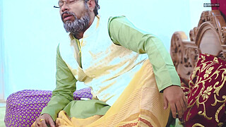 Tharki Burha step Father-in-law Fucks Four Newly Married Daughters in Law ( Hindi Audio )