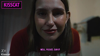 Step mom shared bed after scary movie with step son and seduced him to fuck till accidental creampie 2