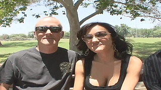 Brunette mom facial cumshot