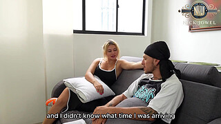 The cousins fucked each other before their parents arrived!