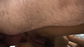 When I suck my husband's shaft and cum in my face