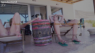 Afternoon full of Golden Shower's and Pee Drinking on Holiday