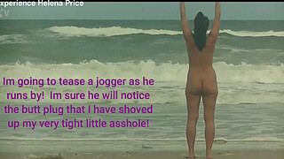 Nude Beach Public Ass Plug Surprise! Trailer.